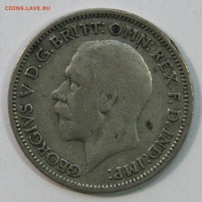 Великобритания 6 пенсов 1933 с 200 до 17.02 - Великобритания 6 пенсов 1933