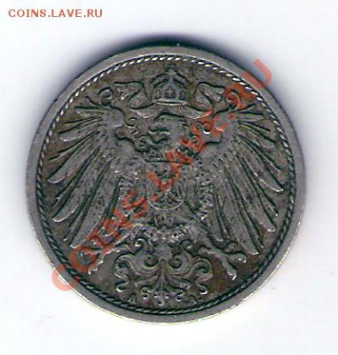 ГЕРМАНИЯ  10 пфеннингов 1913, до 17.12.11 22-00мск. - сканирование0133