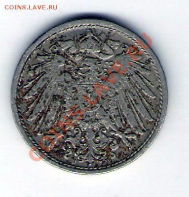 ГЕРМАНИЯ  10 пфеннингов 1908, до 17.12.11 22-00мск. - сканирование0147