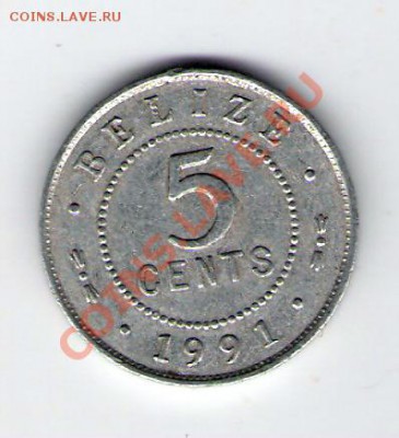 БЕЛИЗ  5 центов 1991, до 17.12.11 22-00мск. - сканирование0035