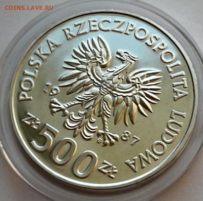 Польша 500 злотых 1987 ОИ Хоккей до 22.02 22:00 - F003A058-91BB-44DA-B01F-F79BE2C7A564
