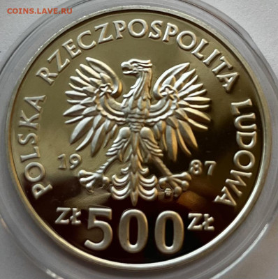 Польша 500 злотых 1987 ОИ Хоккей до 22.02 22:00 - BEDE94C4-3785-4DDC-B8C5-27B8157011C6