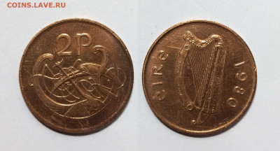 Ирландия 2 пенса 1980 года - 21.02 - IMG_20230214_104926