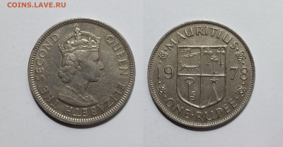 Британский Маврикий 1 рупия 1978 года - 21.02 - IMG_20230215_072958
