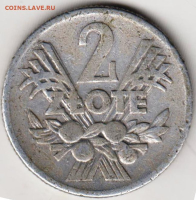 ПОЛЬША 2 злотых 1958 г. до 23.02.23 г. в 23.00 - 043