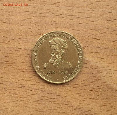жетон Васко Да Гама 1469-1524 корабль парусник флот - IMG_0422.JPG