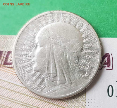 2 злотых 1934 г Ядвига  Окончание: 22:00 по МСК 22.02.23 - 2 злотых 1934 Ядвига Р