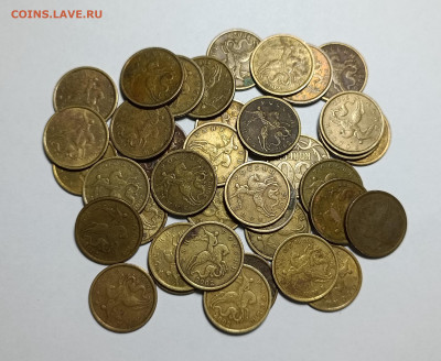 50 копеек 1999 - 2002 СП М Неотборные 122 штуки - IMG_20230217_190859