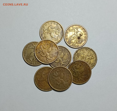 50 копеек 1999 - 2002 СП М Неотборные 122 штуки - IMG_20230217_190631