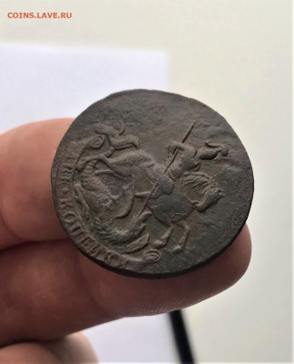 Полушка 1766 г; 2 копейки 1758 г.  (А31;А47)  20.02 - 2