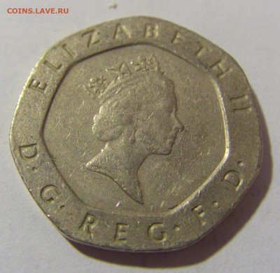 20 пенсов 1987 Великобритания №2 24.02.2023 22:00 МСК - CIMG4468.JPG