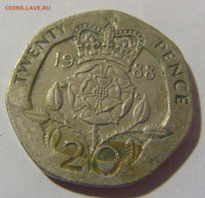 20 пенсов 1988 Великобритания №2 24.02.2023 22:00 МСК - CIMG4474.JPG
