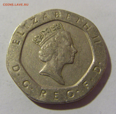 20 пенсов 1992 Великобритания №1 24.02.2023 22:00 МСК - CIMG4480.JPG