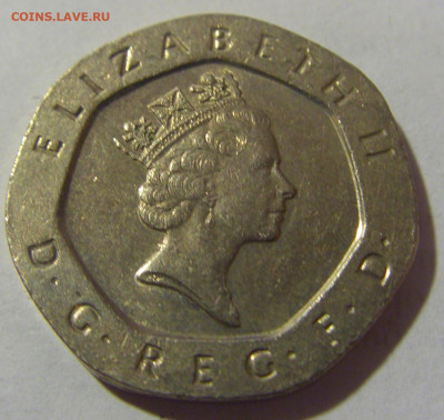 20 пенсов 1993 Великобритания №1 24.02.2023 22:00 МСК - CIMG4484.JPG