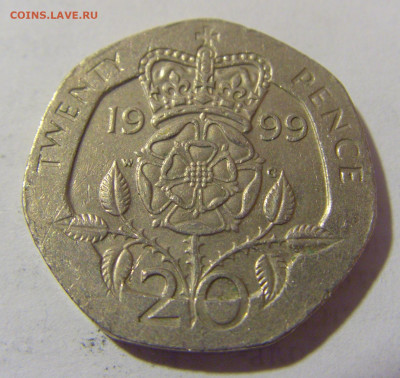 20 пенсов 1999 Великобритания №1 24.02.2023 22:00 МСК - CIMG4498.JPG