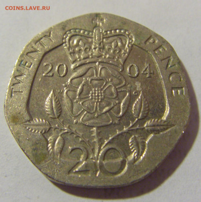 20 пенсов 2004 Великобритания №1 24.02.2023 22:00 МСК - CIMG4506.JPG