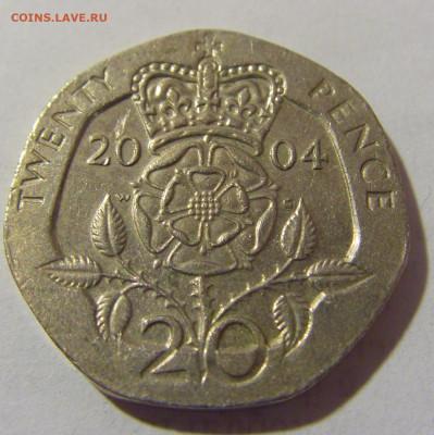 20 пенсов 2004 Великобритания №2 24.02.2023 22:00 МСК - CIMG4510.JPG