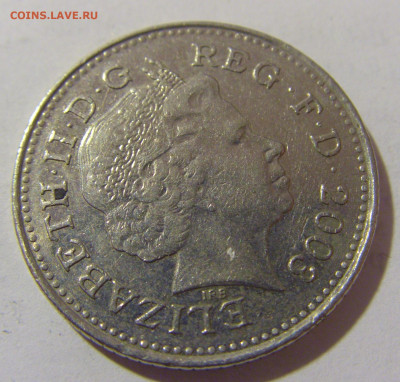 10 пенсов 2003 Великобритания №2 24.02.23 22:00 М - CIMG4552.JPG