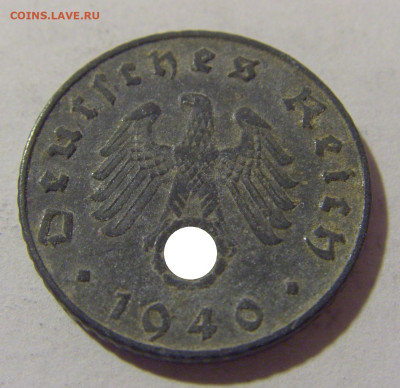 5 пфеннигов 1940 В Германия №2 24.02.23 22:00 М - CIMG4656.JPG