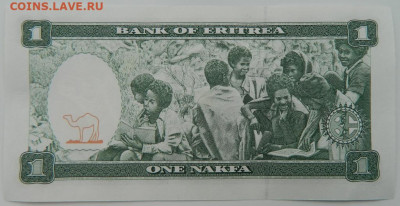 Эритрея 1 накфа 1997 г. С рубля! до 22.02.23 - DSCN8301.JPG