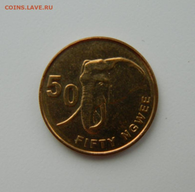 Замбия 50 нгве 2012 г. (Фауна) С рубля! до 23.02.23 - DSCN8544.JPG