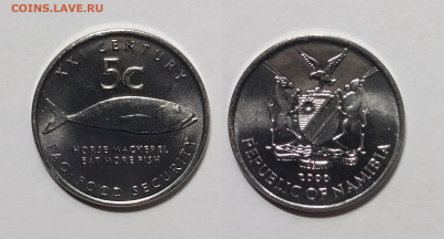 Намибия 5 центов 2000 года ФАО без оборота №2 - 24.02 - IMG_20230213_100707