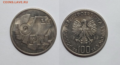 Польша 100 злотых 1984 года, 40 лет образованию - 24.02 - IMG_20230215_073445