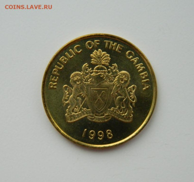 Гамбия 10 бутут 1998 г. (Фауна) С рубля! до 23.02.23 - DSCN8447.JPG