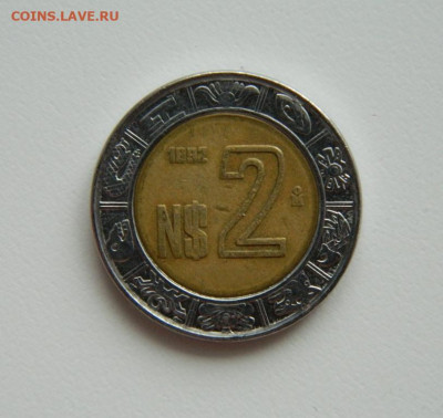 Мексика 2 песо 1992 г. (БИМ) С рубля! до 27.02.23 - DSCN8712.JPG