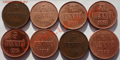 Продам монеты - Русская Финляндия - 2