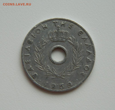 Греция 20 лепта 1959 г. С рубля! до 27.02.23 - DSCN8681.JPG