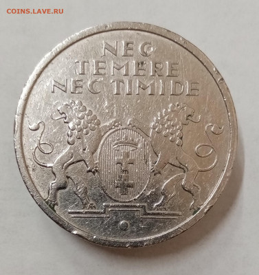 Данциг 5 гульденов 1935 год. Редкая! До 28.02. 22-00 мск - IMG_20230221_144728