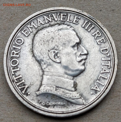 Италия 2 лиры 1915 1916 ФИКС  до 22-00 23.02 - PXL_20230218_074556261~2