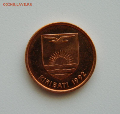 Кирибати 1 цент 1992 г. (Фауна) С рубля! до 01.03.23 - DSCN8844.JPG