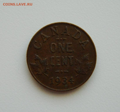 Канада 1 цент 1934 г. С рубля! до 01.03.23 - DSCN8854.JPG