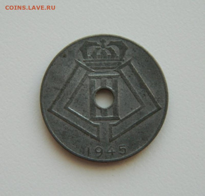 Бельгия 10 сантимов 1945 г. (Цинк) С рубля! до 01.03.23 - DSCN8840.JPG
