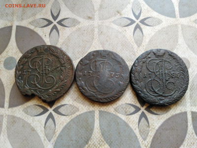 5 копеек 1769, 1773, 1789 ЕМ до 26.02.2023 - 3пят (24)