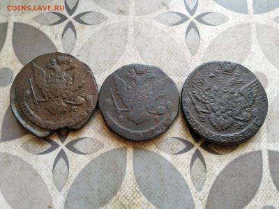 5 копеек 1769, 1773, 1789 ЕМ до 26.02.2023 - 3пят (25)