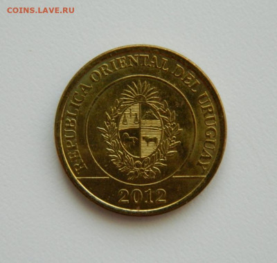 Уругвай 2 песо 2012 г. (Фауна) С рубля! до 01.03.23 - DSCN8774.JPG