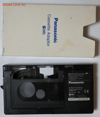 кассетный адаптер VHS-C - VHS Panasonic - кассетный адаптер VHS-C - VHS Panasonic.JPG
