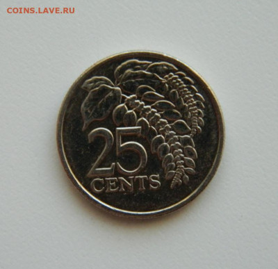 Тринидад и Тобаго 25 центов 2009 г. С рубля! до 01.03.23 - DSCN8847.JPG