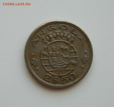 Португальская Ангола 2,5 эскудо 1968 г. С рубля! до 01.03.23 - DSCN8849.JPG