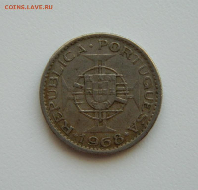Португальская Ангола 2,5 эскудо 1968 г. С рубля! до 01.03.23 - DSCN8850.JPG