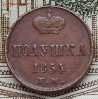 Полушка 1854 года - DSCN0075.JPG