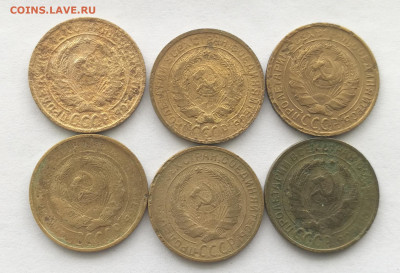 2 копейки 1926-1957г.(30 штук разные)с 200р до 05.03.22г - 2а