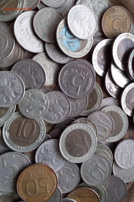 1,5,10,50,100 рублей 1991-93 110шт. До 02.03.23 в 22.00 - 20230227_172102