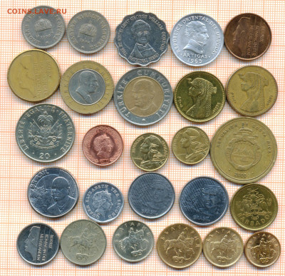 монеты разные 5 от 5 руб. фикс цена,до ухода в архив - лист 5а 001