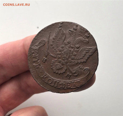 5 копеек 1784 г. ЕМ. Екатерина II. (А82)  2.03  22-30 - 4