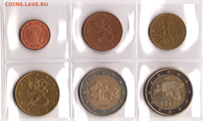 ЕВРО 6 монет 1999-2011 гг. До 06.03 (ПН) - EUR1.JPG