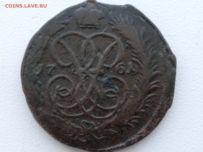Копейка 1761 года, перегравировка с 1760 - IMG_20230301_103336